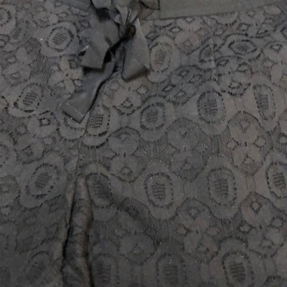 LOFT Black Lace Shorts - Picture 3 of 8